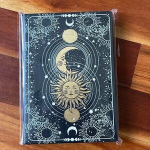 Barnes & Noble Celestial Black and Gold Journal, Brand New.